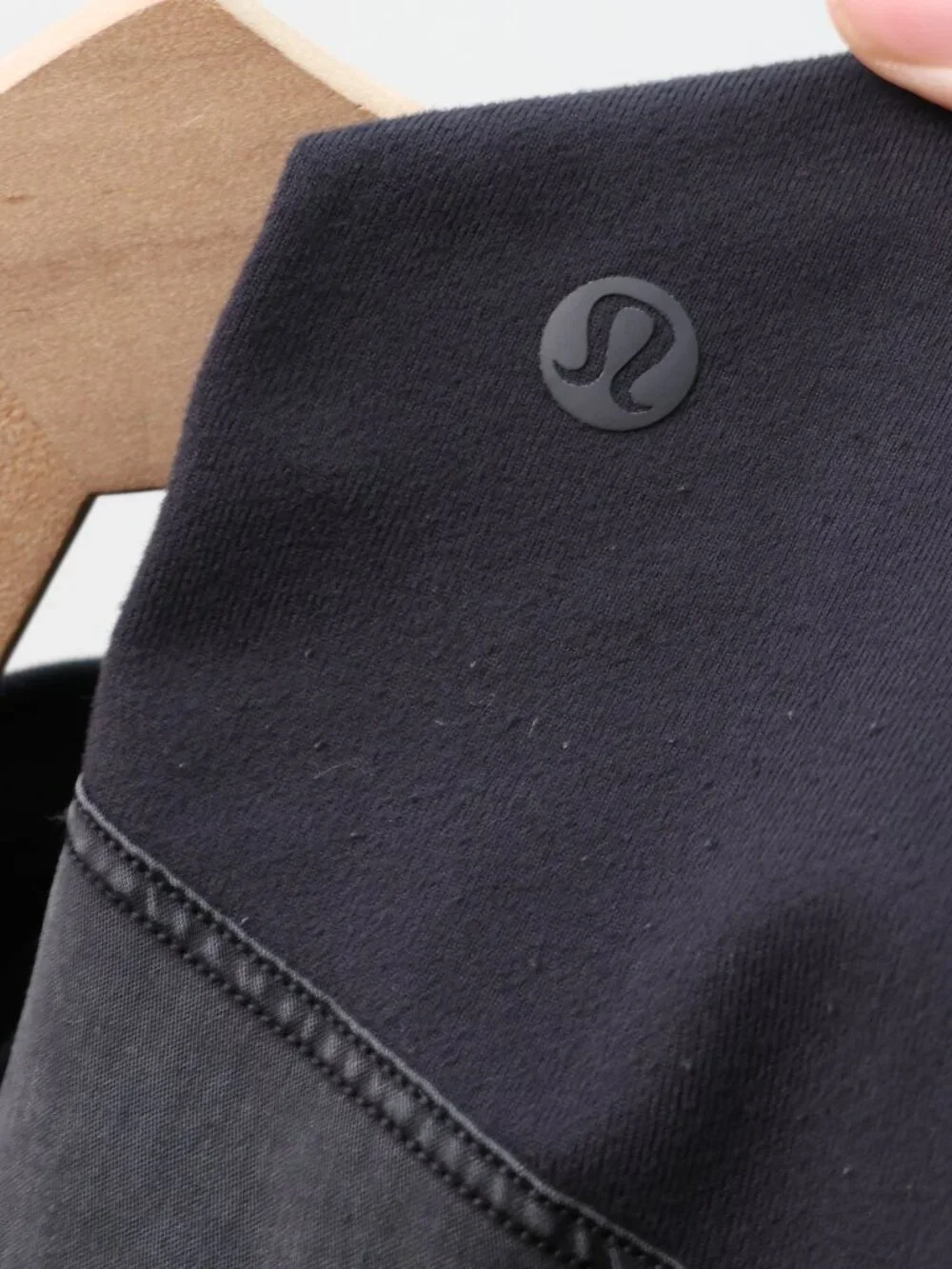 Lululemon Starting Place Hoodie Black Grey W3ABWS Womens Size 2